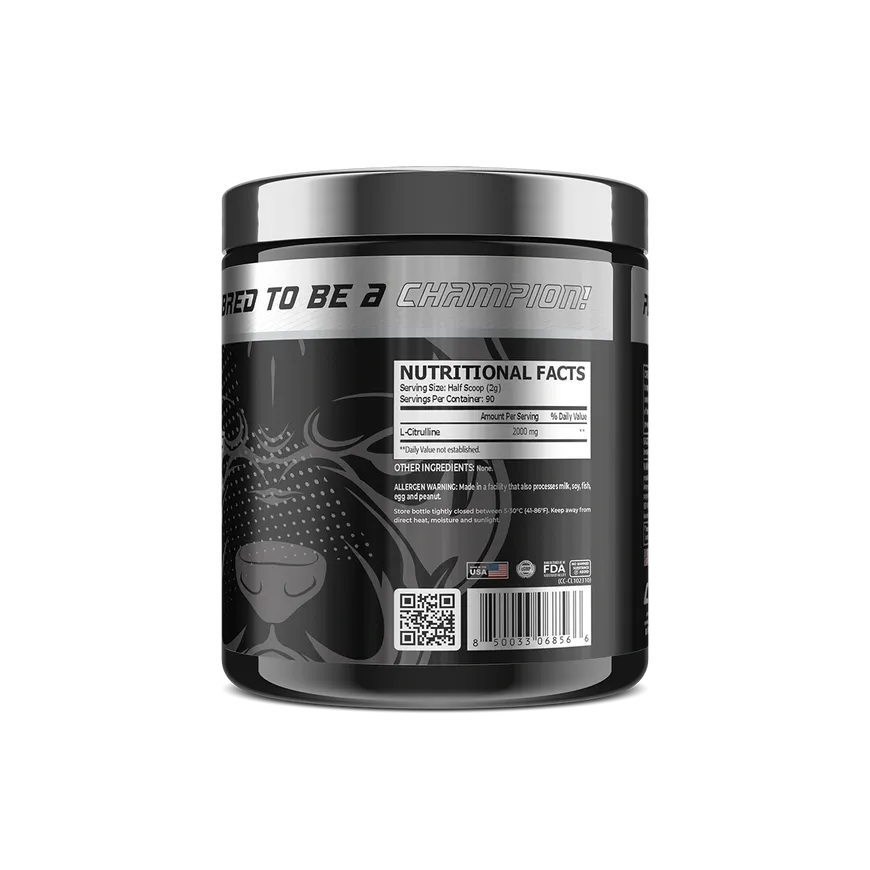 Core Champs L-Citrulline 2000mg 180g — 90 Servings