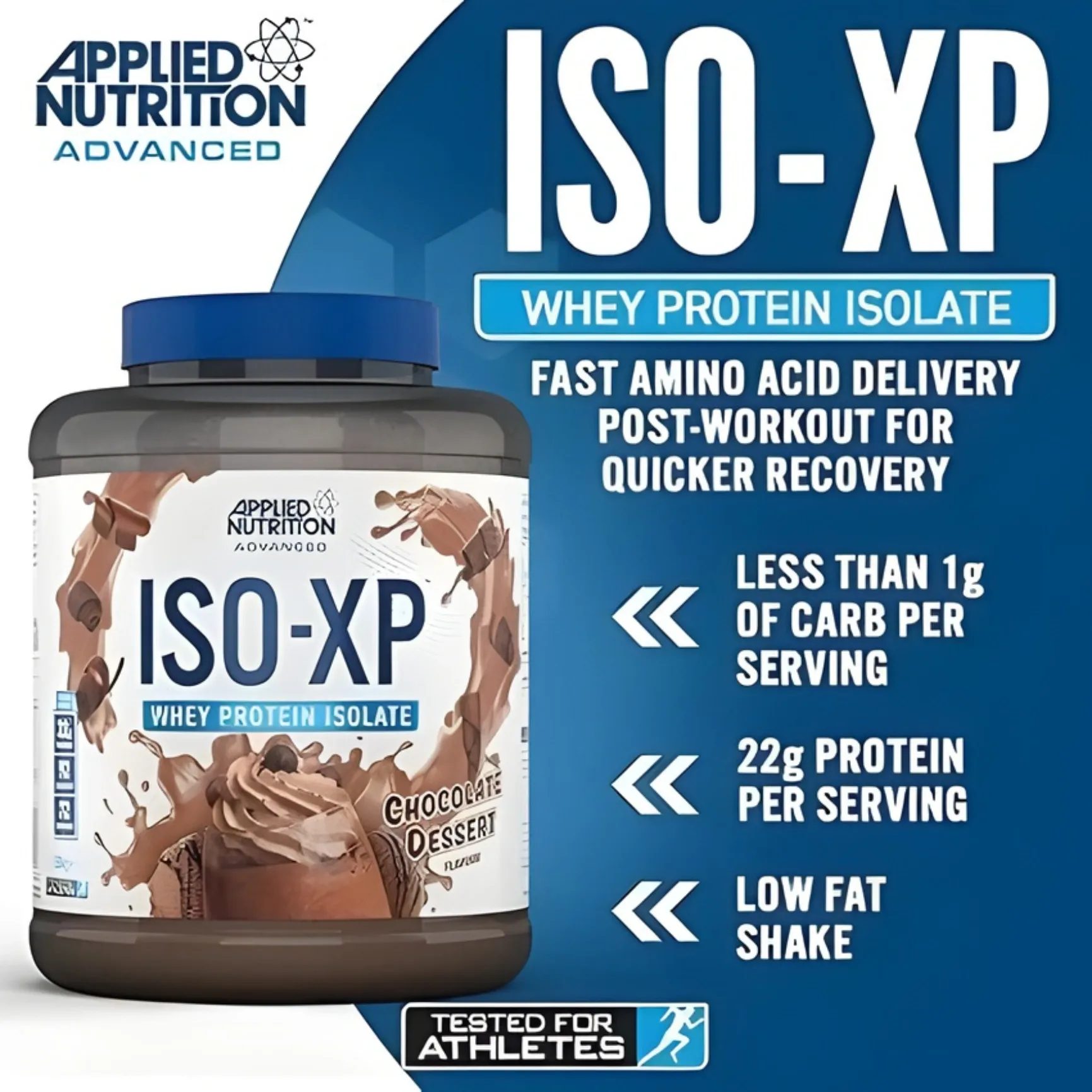Applied Nutrition ISO-XP Whey Protein Isolate 1.8kg (72 Servings)