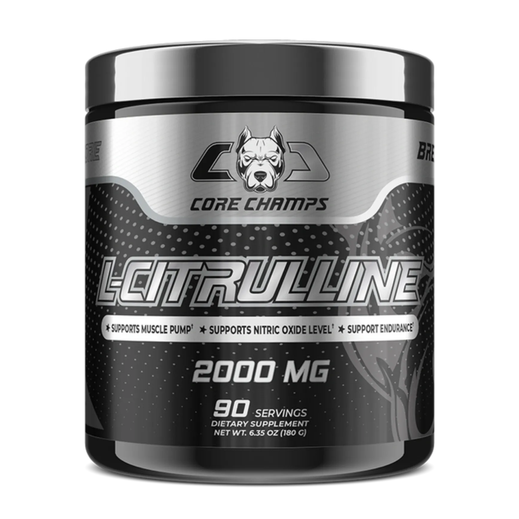 Core Champs L-Citrulline 2000mg 180g — 90 Servings