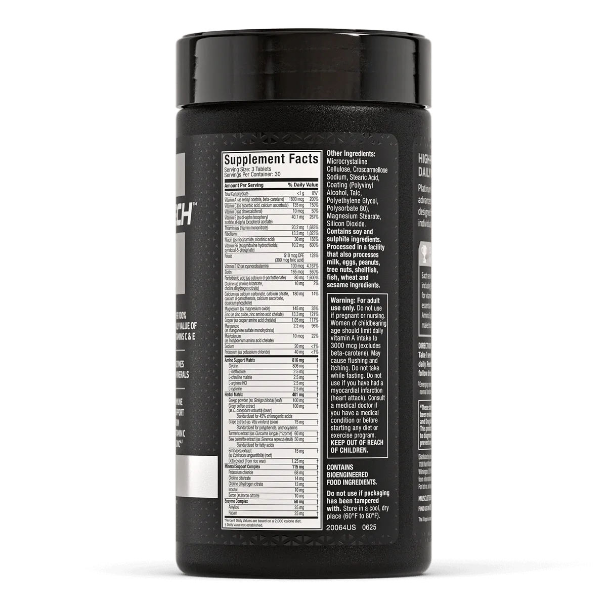 PLATINUM MULTIVITAMIN 90 TAB