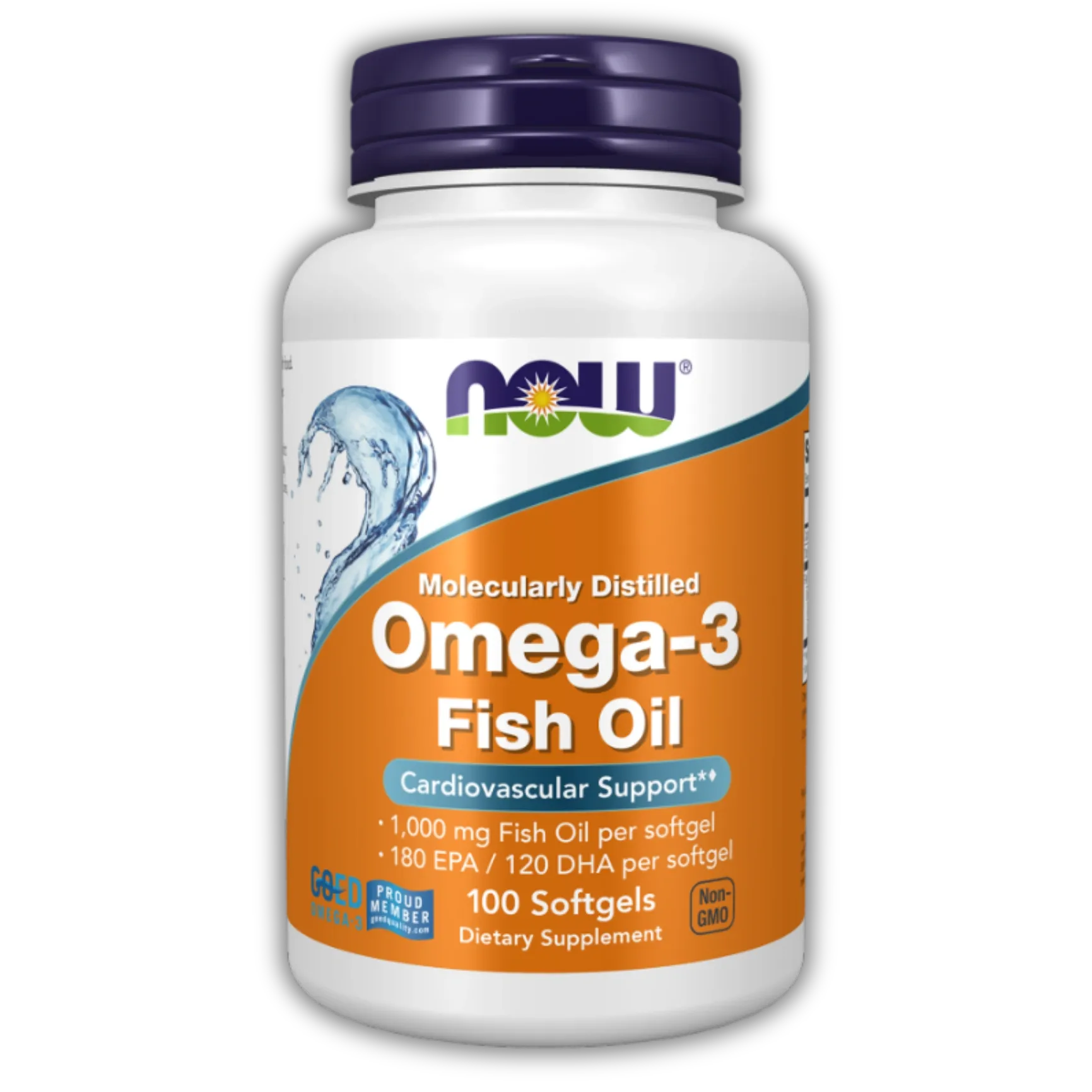NOW Foods Omega-3 Fish Oil 1000mg