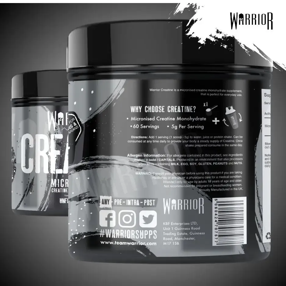 warrior creatine