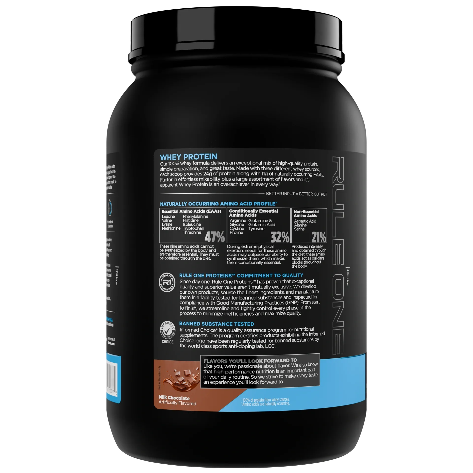 Rule One R1 Whey Blend 100% Whey Protein